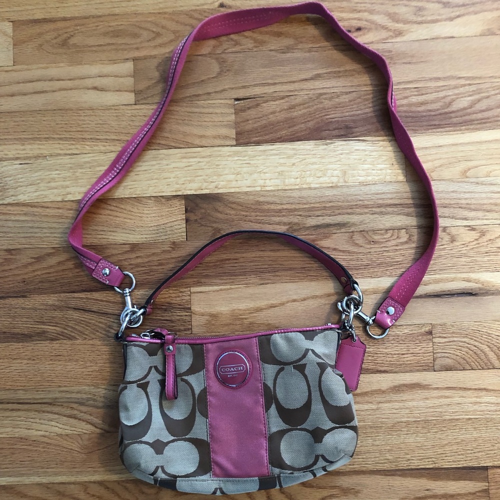 Gently used authentic Coach purse